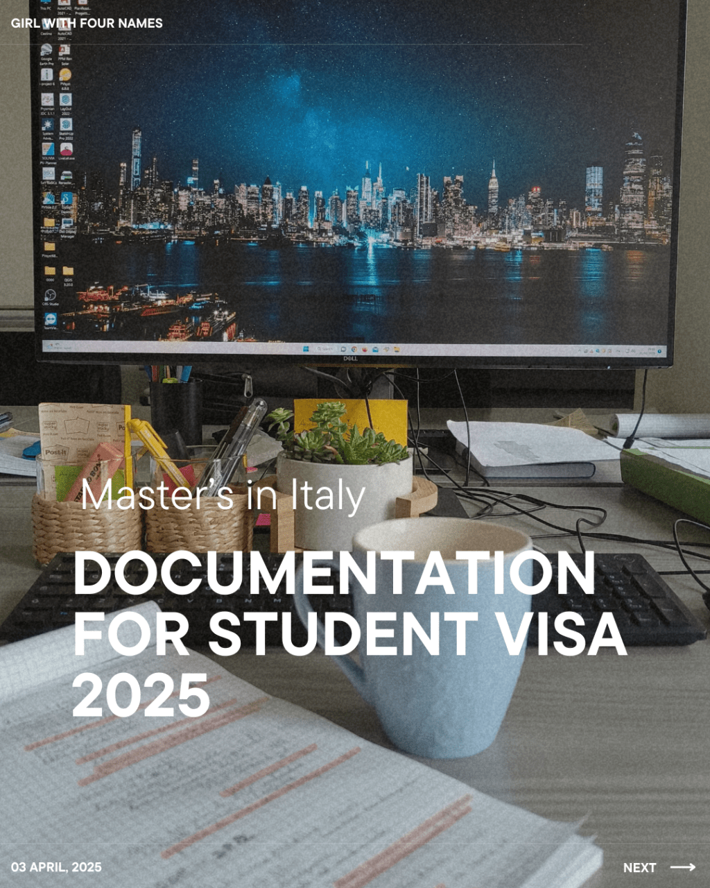Master’s in Italy – Documentation for Visa&nbsp;2025